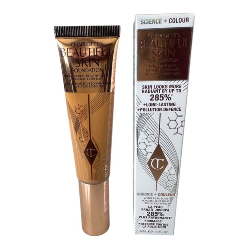 Charlotte Tilbury Beautiful Skin Foundation 10 Neutral 30ml 1.0oz New in Box